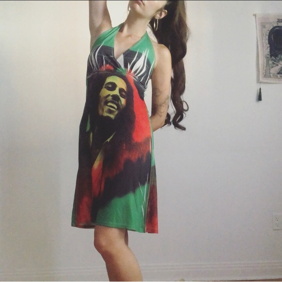 Bob Marley dress from Jamaica - Picture 7 of 8